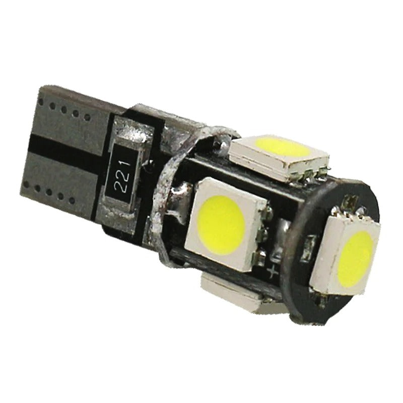 Auto Fahrzeug T10 Led-Lampe Beleuchtung Canbus 12V 5050 5 SMD 6000K 5W