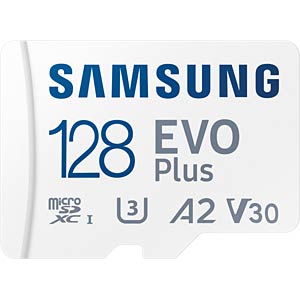 microSDXC-Speicherkarte 128GB, Samsung, EVO Plus