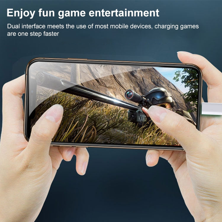 20W PD USB-C / Typ-C bis 8 Pin-Datenkabel, Kabellänge: 1m (weiß)