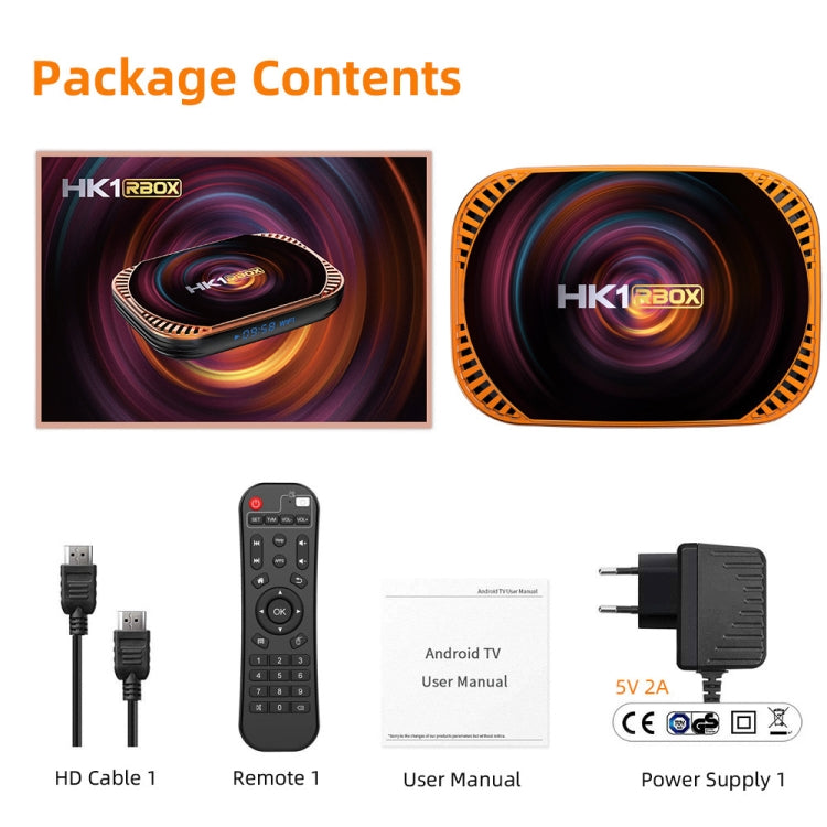 4K TV -Box, Android 11 Amlogic S905x4 CPU mit RC 4 GB+128 GB (Occasionsgerät)