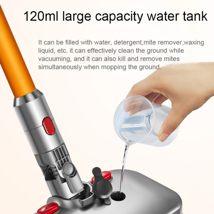 D2 Elektrischer Nass- und Trockenwischkopf mit Wassertank, For Dyson V6, For Dyson V7 / V8 / V10 / V11