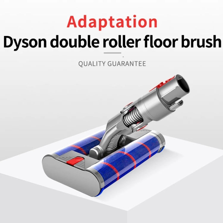 Doppelwalzenbürste Universelle elektrische Bodenbürste, For Dyson V7 / V8 / V10 / V11 23cm, For Dyson SLIM