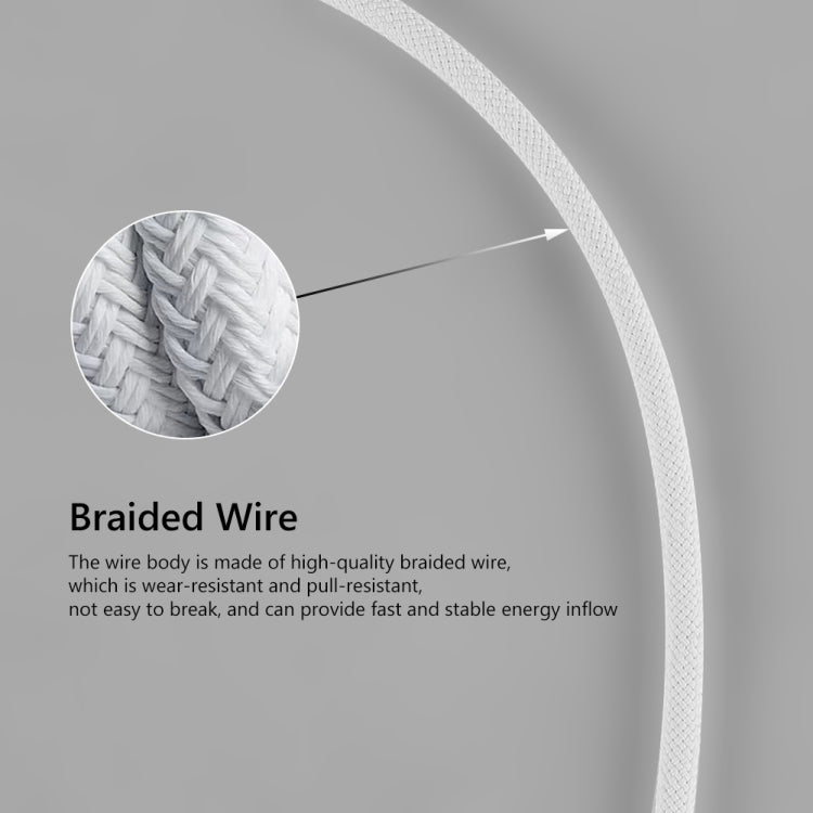 100 W 5-poliges MagSafe 1 (L-förmig) auf USB-C / Typ-C PD-Ladekabel, Kabellänge: 1,8 m