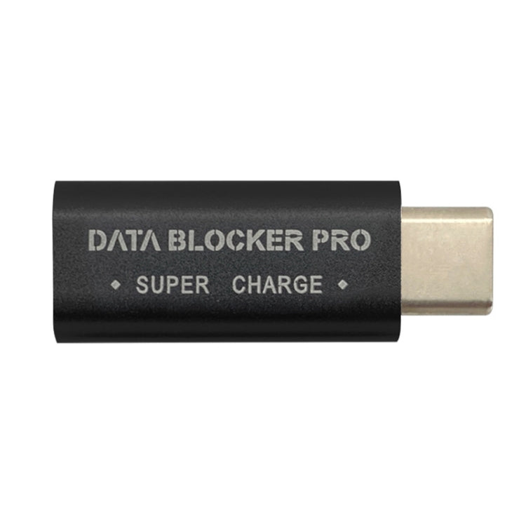 USB-C / Typ-C-Datenblocker-Schnellladeanschluss (schwarz)