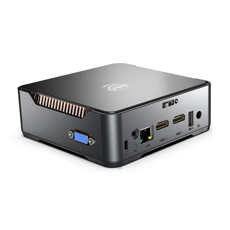 GK3V Windows 11 Pro Mini-PC, Intel Gemini Lake J4125, Speicher: 8GB + 256GB