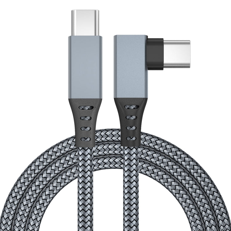 6 m langes USB-C-/Typ-C-zu-USB-C-/Typ-C-Winkelstück, 5 Gbit/s, 60 W, USB 3.1 Gen1, Schnellladen & Daten Synchro.