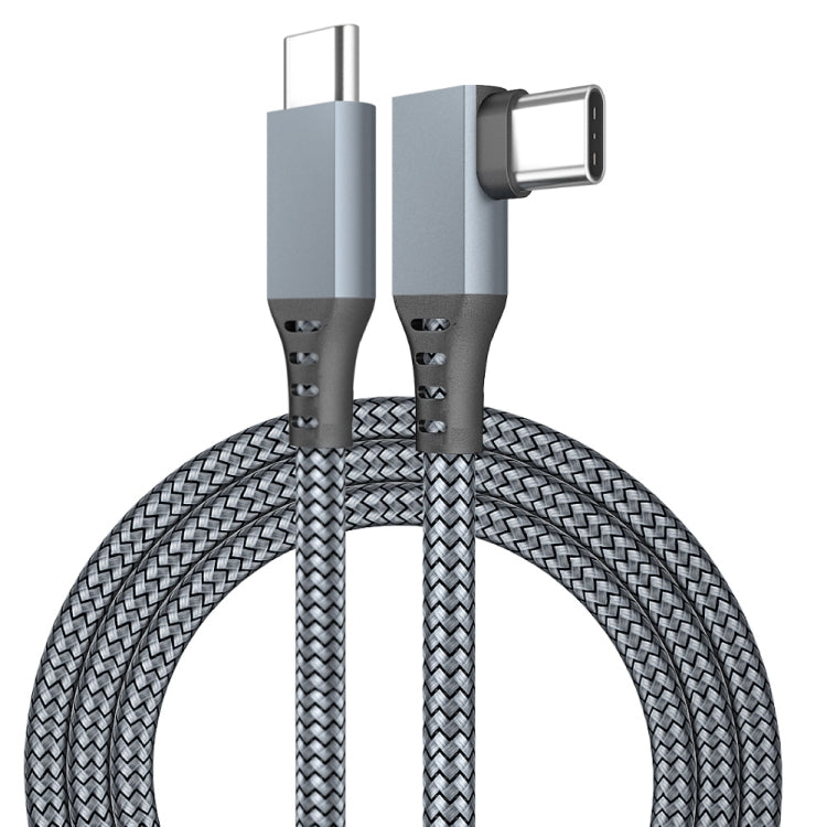 6 m langes USB-C-/Typ-C-zu-USB-C-/Typ-C-Winkelstück, 5 Gbit/s, 60 W, USB 3.1 Gen1, Schnellladen & Daten Synchro.