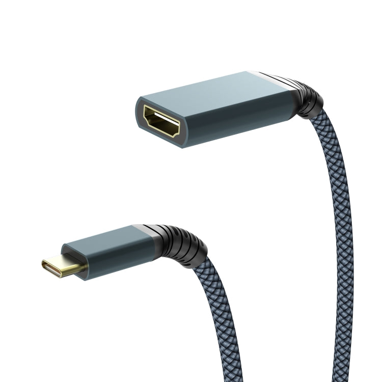 HDMI-zu-USB-C/Typ-C 4K 30Hz HD-Kabel, Länge: 0,2 m