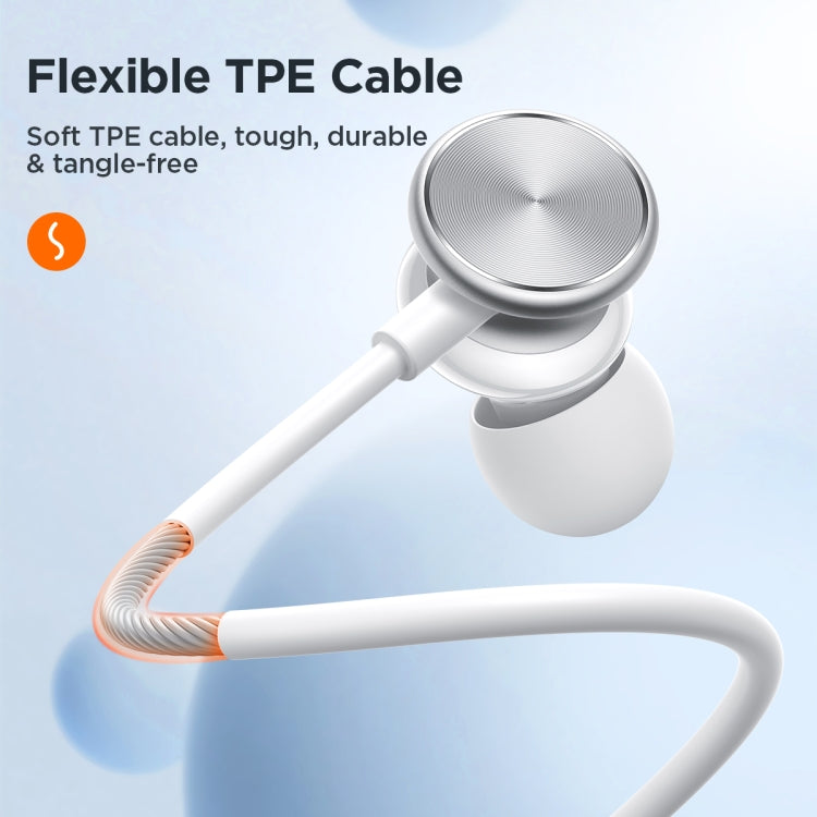 JOYROOM JR-EW03 3,5-mm-In-Ear-Kopfhörer mit Metallkabel, Länge: 1,2 m