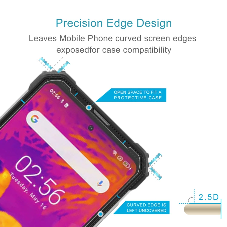 Für Blackview BV8900 1 Stück 0,26 mm 9H 2,5D gehärtete Glasfolie