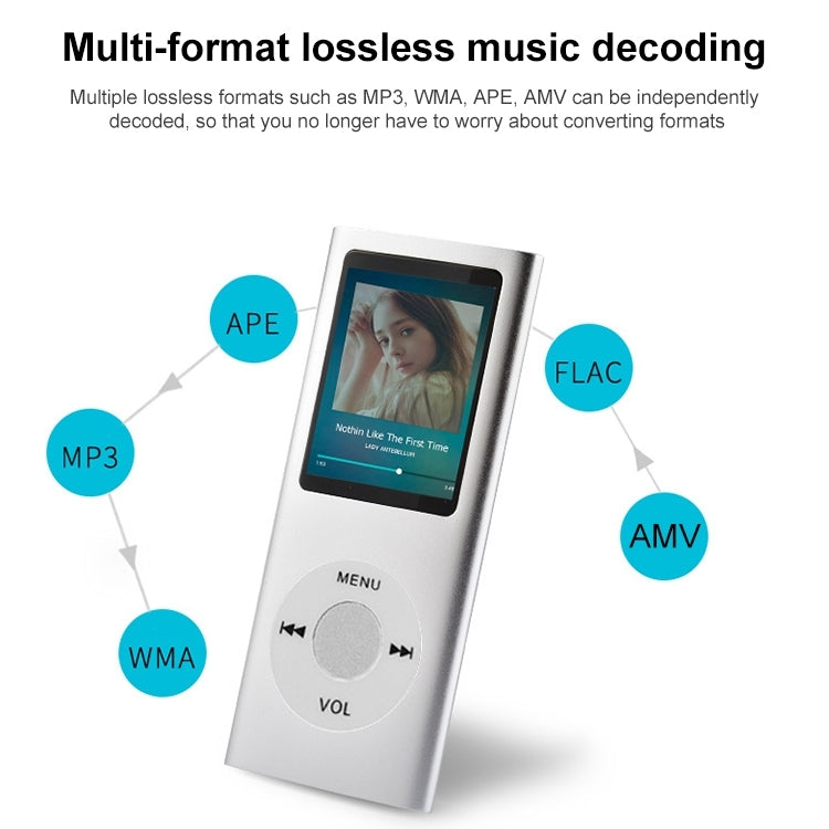 Metal MP3/4 Player mit 1.8 inch TFT Display in vielen Farben