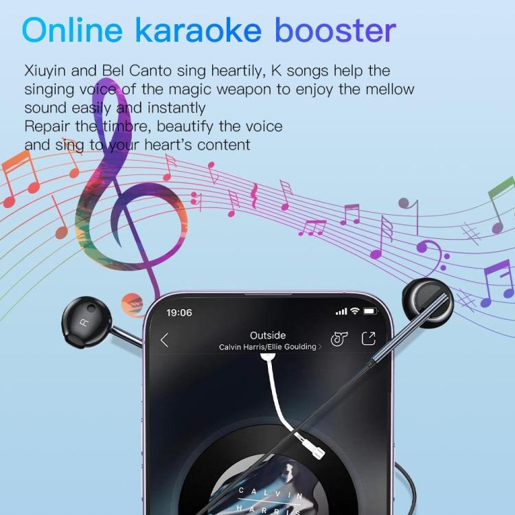 TOTU EP-3 In-Ear-Kopfhörer mit Kabel, Länge: 1,2 m, Steckertyp: USB-C / Typ C