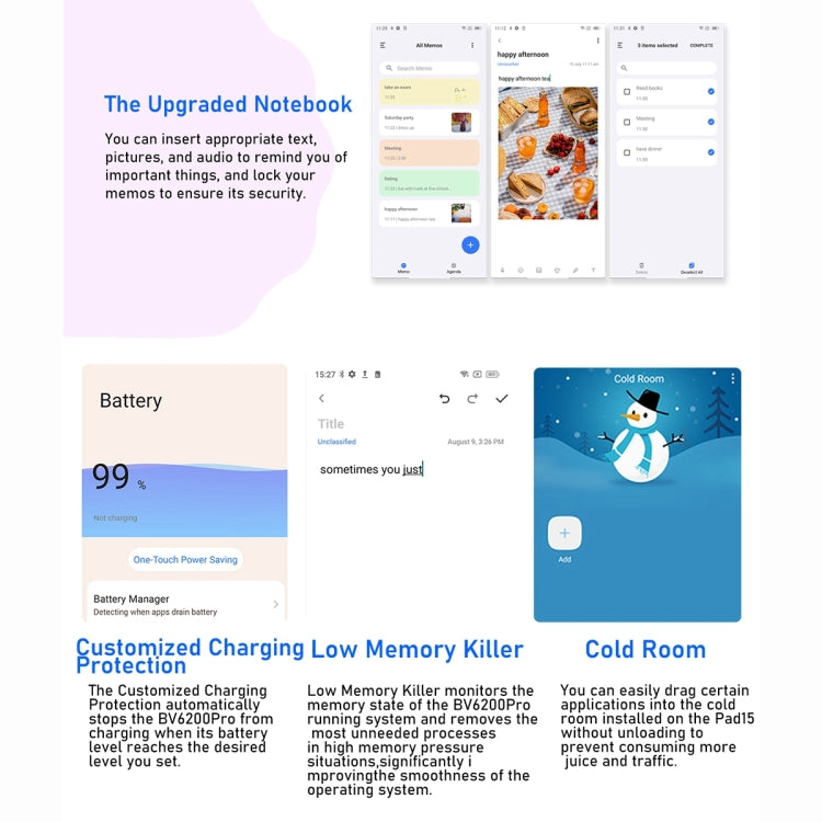 Blackview BV6200 Pro, IP68/IP69K/MIL-STD-810H, 6,56 Zoll Android 13 MediaTek Helio P35 Octa Core, Netzwerk: 4G, OTG