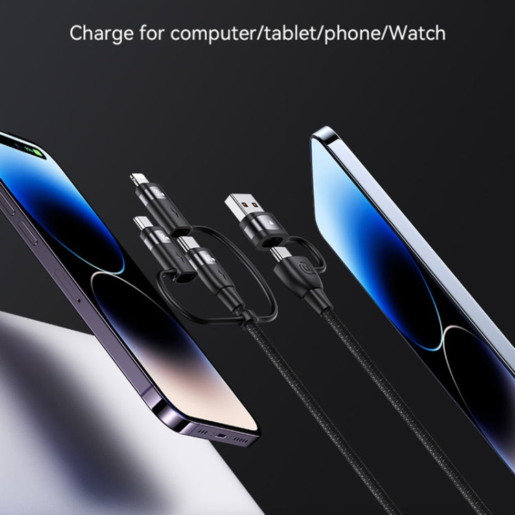 USAMS US-SJ646 U85 2m PD100W 6-in-1, multifunktionales Schnellladekabel