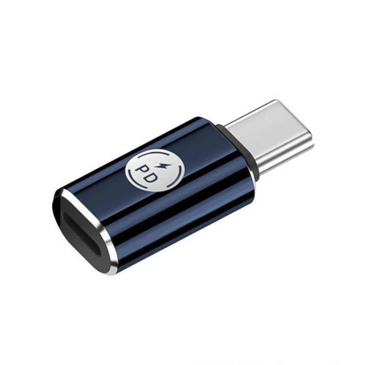 PD27W USB-C / Typ-C auf 8-Pin-iPhone Adapter (grau)