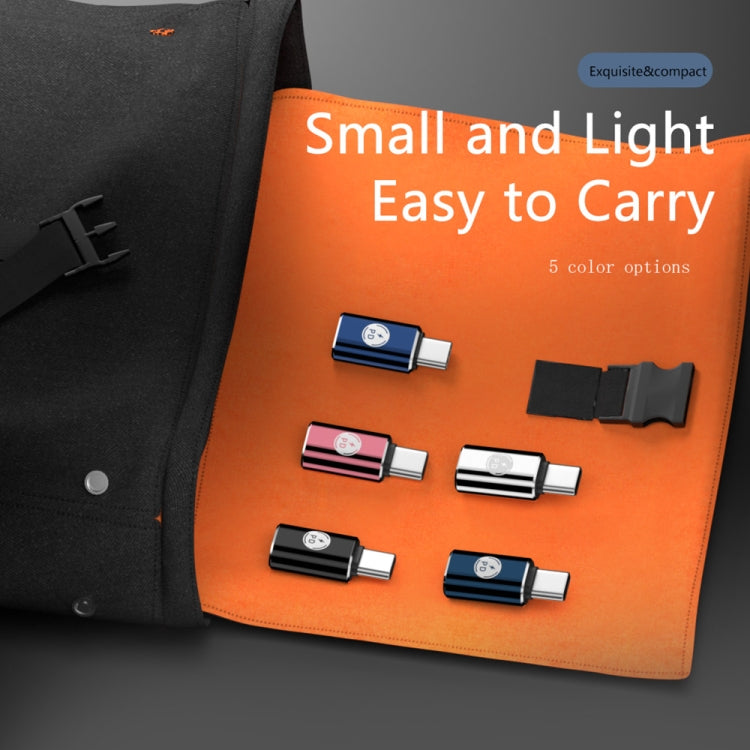 PD27W USB-C / Typ-C auf 8-Pin-iPhone Adapter (grau)