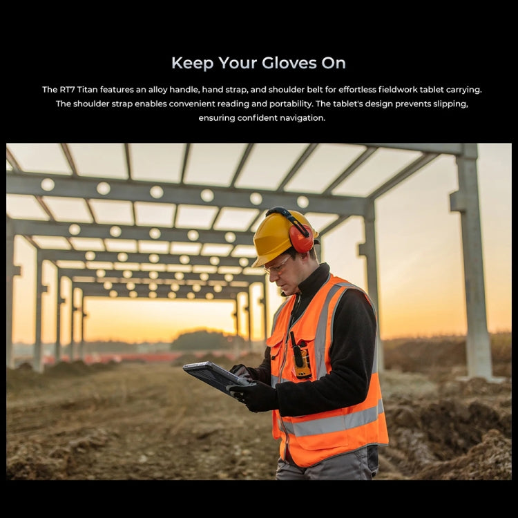 OUKITEL RT7 TITAN 4G Netzwerk IP68/IP69K Robustes Tablet, 10,1 Zoll Android 13 MediaTek MT8788 Octa Core Unterstützung Dual SIM, EU-Stecker, RT7 4G 8GB+256GB