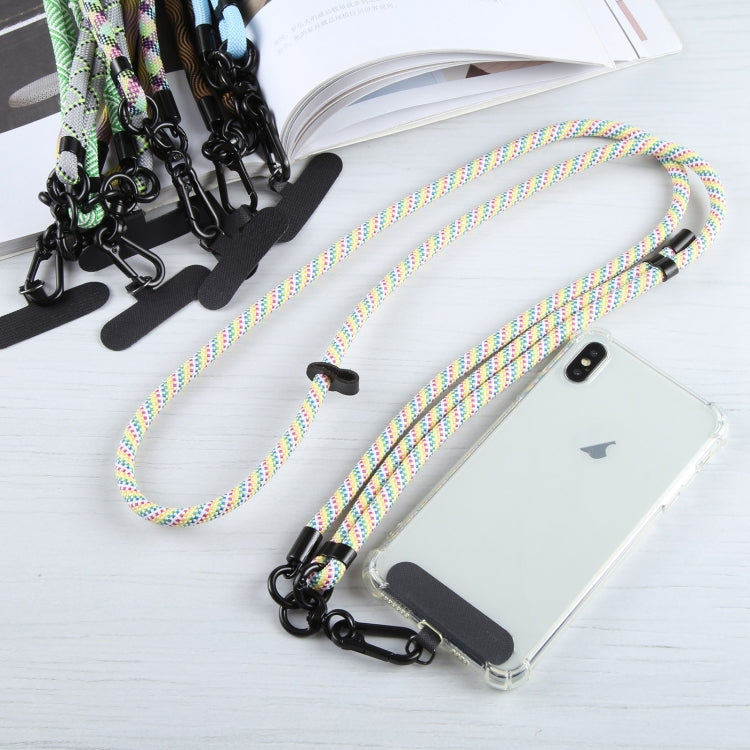 7mm verstellbares Umhänge-Handy-Anti-Verlust-Lanyard mit Clip (Blau)