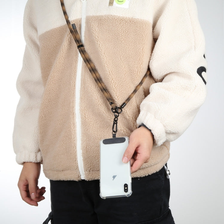 7mm verstellbares Umhänge-Handy-Anti-Verlust-Lanyard mit Clip (Blau)