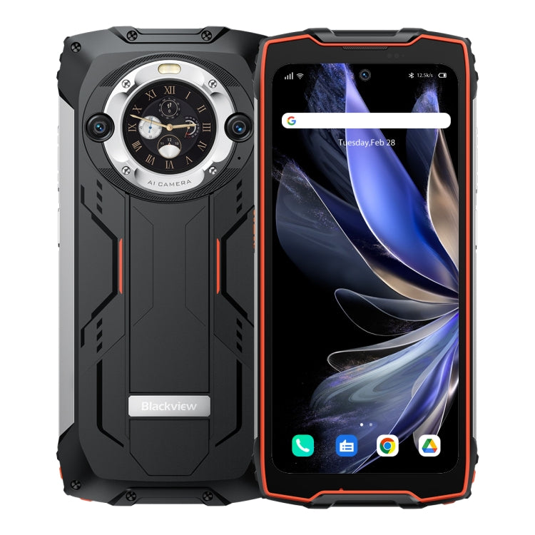 Blackview BV9300 Pro, IP68/IP69K/MIL-STD-810H, 6,7 Zoll + 1,32 Zoll Android 13 MediaTek Helio G99 Octa Core, Netzwerk: 4G, NFC, OTG