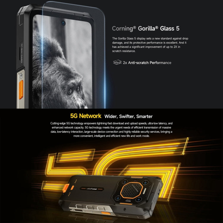 Ulefone Armor 26 Ultra Rugged Phone, 6,78 Zoll Android 13 MediaTek Dimensity 8020 Octa Core, Netzwerk: 5G, NFC