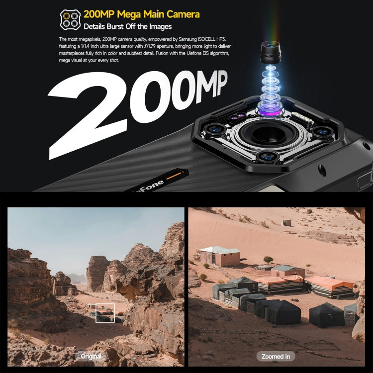 Ulefone Armor 26 Ultra Rugged Phone, 6,78 Zoll Android 13 MediaTek Dimensity 8020 Octa Core, Netzwerk: 5G, NFC