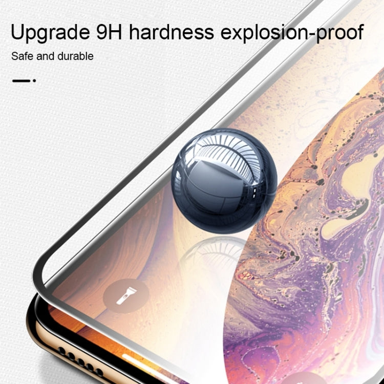 Für iPhone 12 Pro Max High Aluminium Large Arc Vollbild-Hartglasfolie