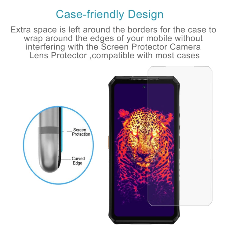 Ulefone Armor 28 Ultra & Thermal 10 Stück 3D 0,3 mm Hochaluminium-Hartglasfolie