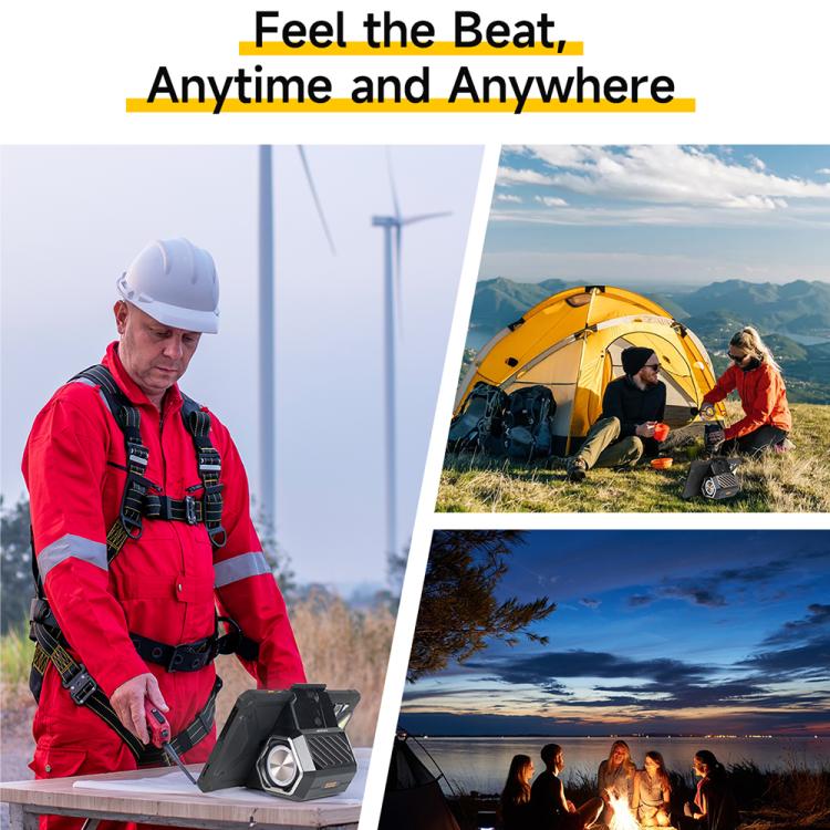 Tragbarer Halter, kabelloser Bluetooth-Lautsprecher für Ulefone Armor Pad 4/4 Ultra