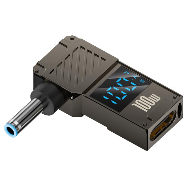 Für HP 100-W-Computer-Lade-Digitalanzeigeadapter (Typ C auf DC 4,5 x 3,0 mm)