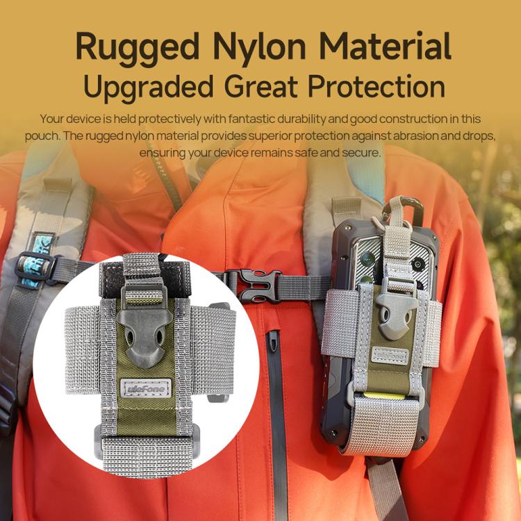 Ulefone Armor Holster Mehrzweck-Telefontasche, Gürteltasche (grau)