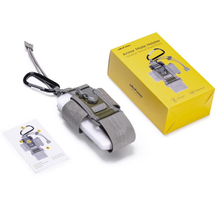 Ulefone Armor Holster Mehrzweck-Telefontasche, Gürteltasche (grau)