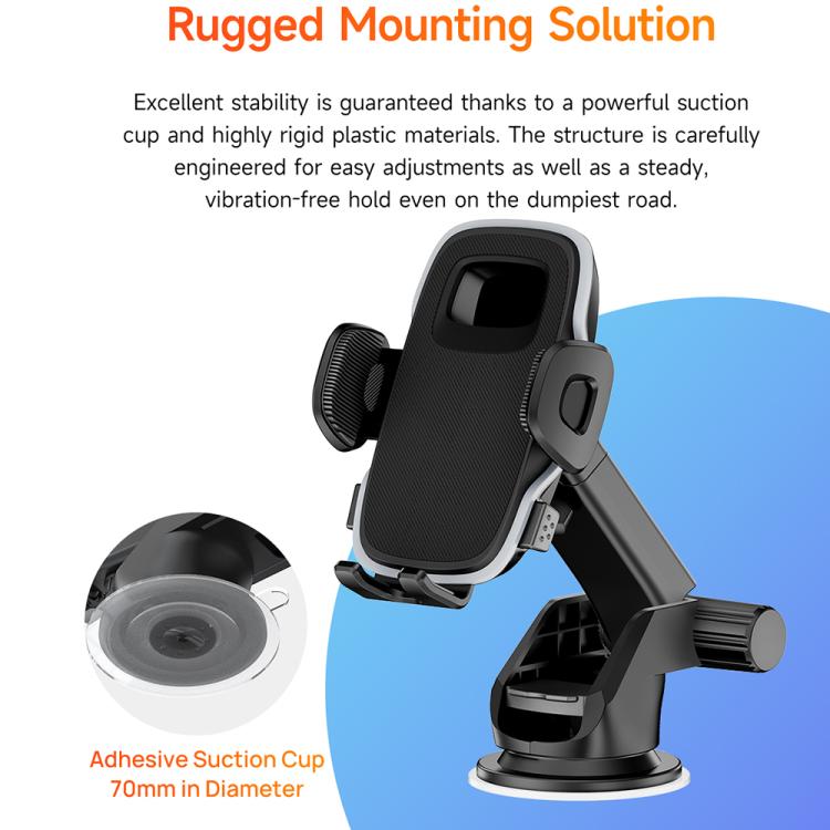 Ulefone UAN04 Armor Mount Autotelefonhalter, verbessertes Modell