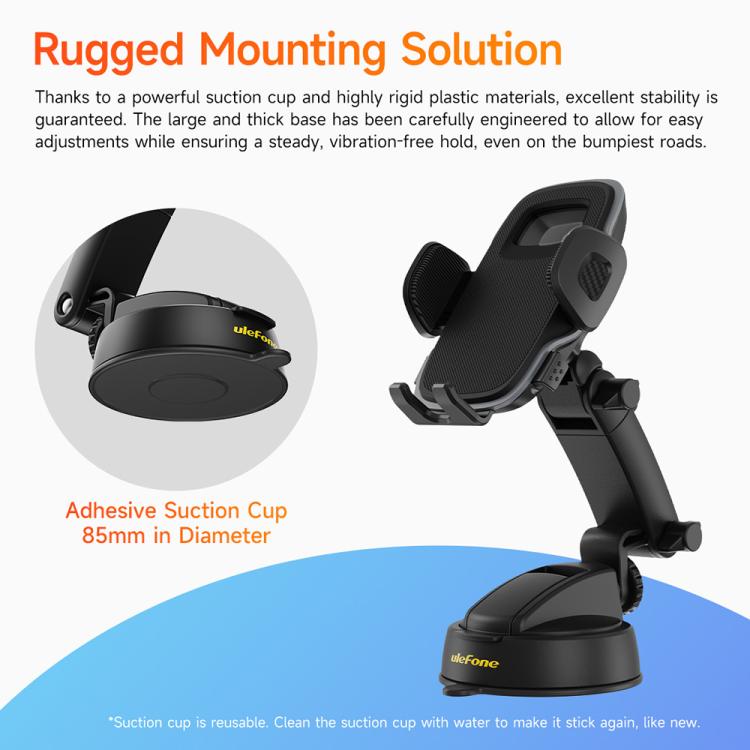 Ulefone UAN15 Armor Mount Auto-/Tisch-Handyhalterung, Standardmodell, UAN15