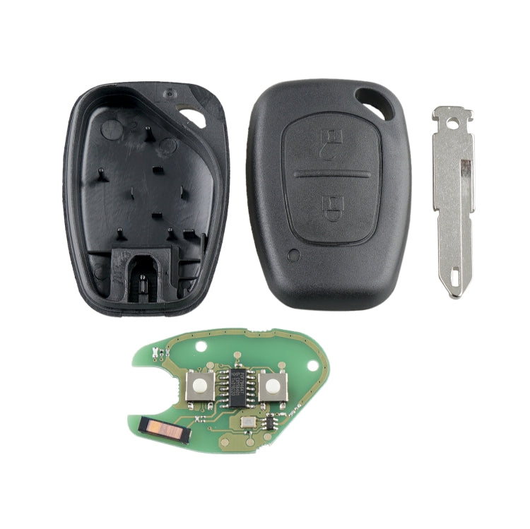 Auto-Fernbedienung 206 Embryo PCF7946 434 Frequenz für Renault 2-Tasten, For Renault 2-button