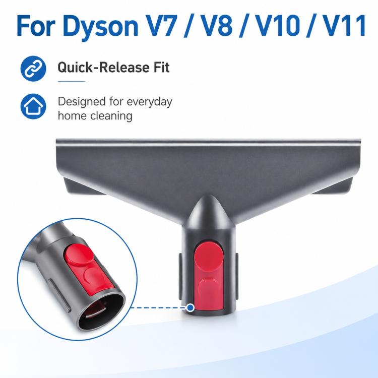 Ersatzteile für Dyson V7 / V8 / V10 / V11 Staubsauger, Wide Flat Nozzle Mattress Brush Head