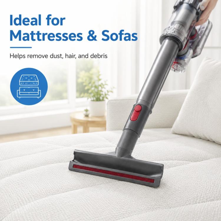 Ersatzteile für Dyson V7 / V8 / V10 / V11 Staubsauger, Wide Flat Nozzle Mattress Brush Head