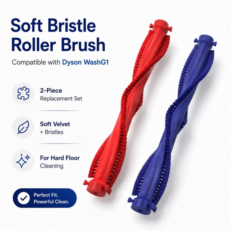 Ersatzteil für Doppelbürstenwalzen von Nassbodenreinigern, Bristle Rollers Brush
