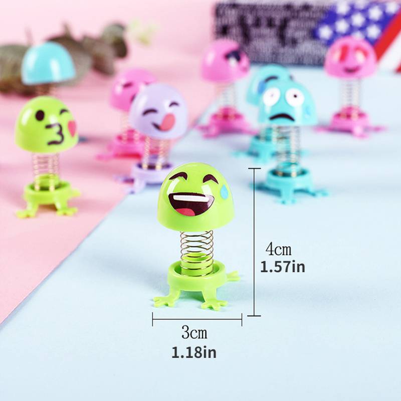 Feder Figur Wackel Mänchen zum Spielen oder als Deko im Auto