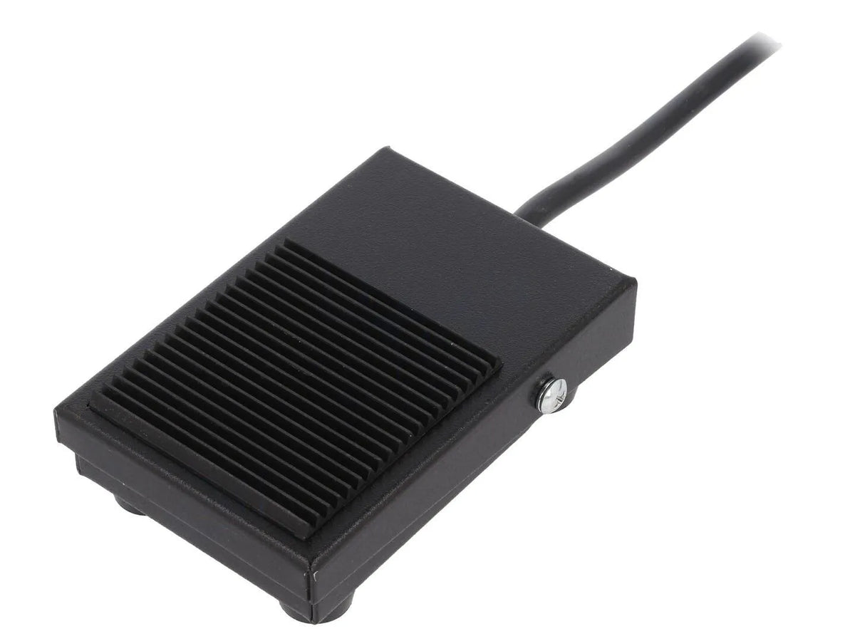 Fußtaster 100x80mm, schwarz, 1m Kabel