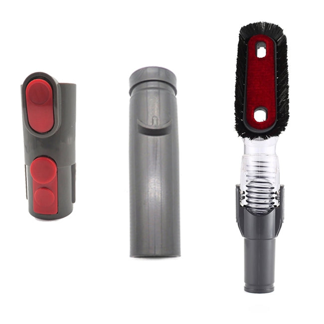 XD996 3-in-1-Handwerkzeug, biegsamer antistatischer Saugkopf-Kits D931 D928 D907 für Dyson V6 / V7 / V8 / V9 / V10 Staubsauger, XD996
