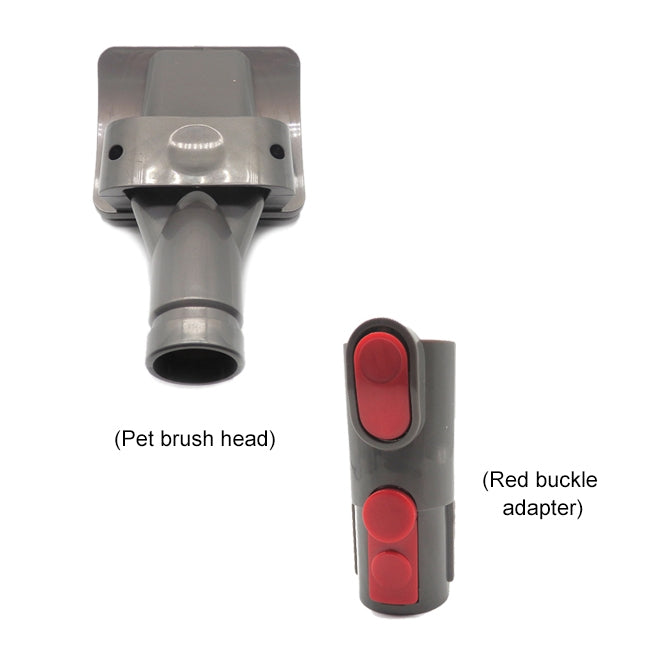 XD990 2-in-1-Handwerkzeug-Ersatz-Haustierbürsten-Kits D913 D931 für Dyson V6 / V7 / V8 / V9 / V10 Staubsauger, XD990