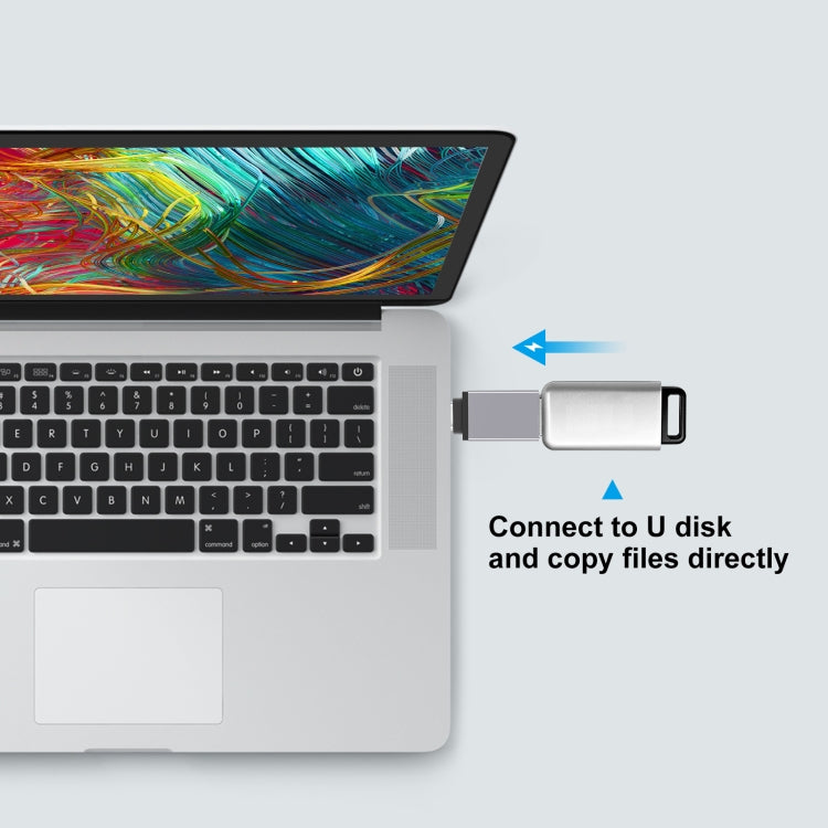 HAWEEL USB-C / Typ-C Stecker auf USB 3.0 Buchse OTG Datenübertragungsadapter