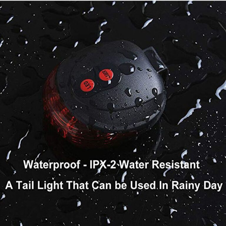 Rückwärts Laser-Fahrrad-Licht mit Sicherheitswarnung Rot oder Blau