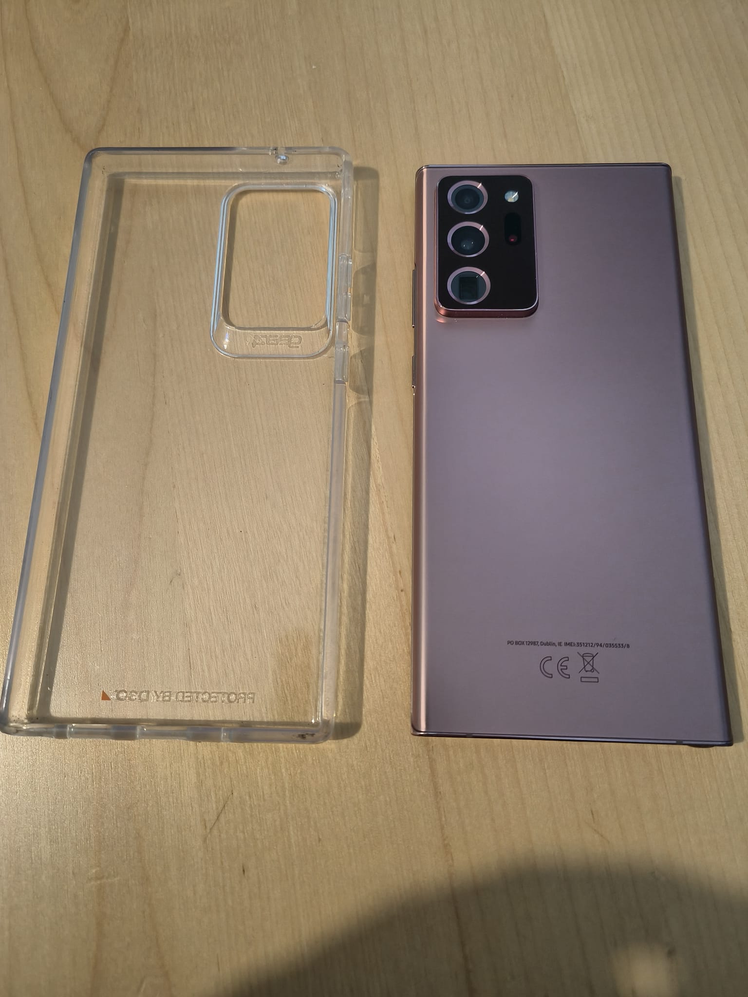 Samsung Galaxy Note20 Ultra 5G 256GB Speicher in Bronze mit Pen Android 13