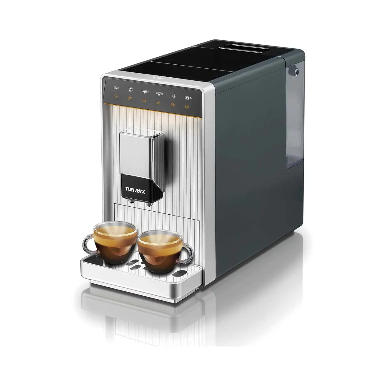 Turmix Finessa Doppio Kaffeevollautomat Anthrazit