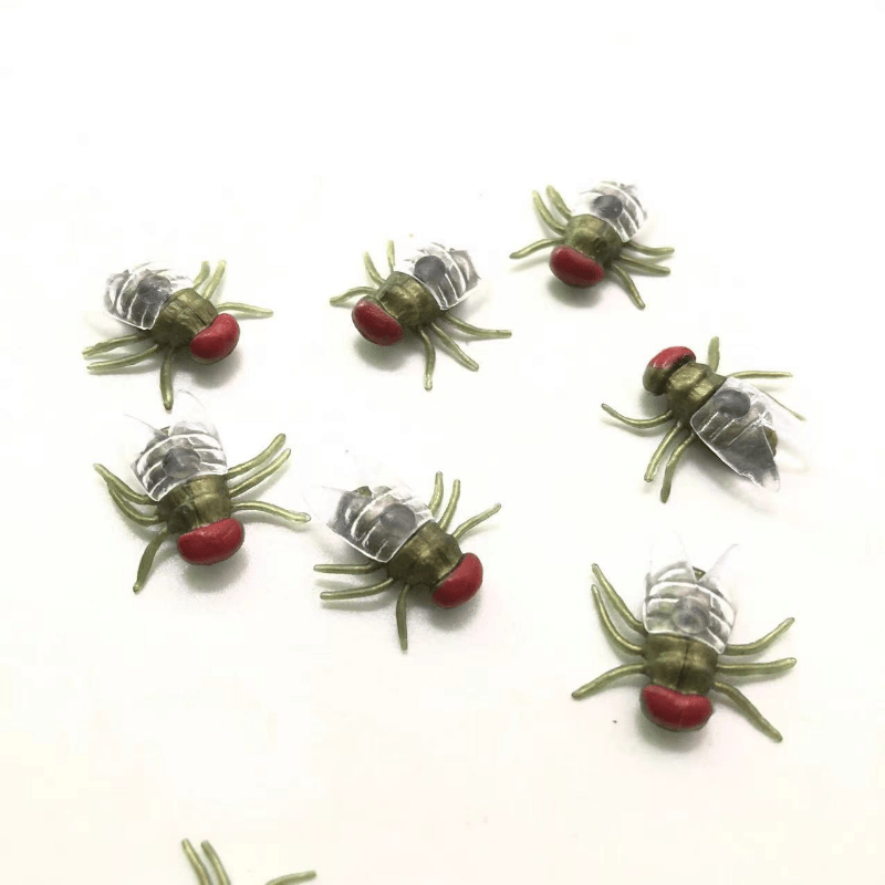 Künstliche Fliegen, Kniffliges Halloween-Party-Spielzeug, Bühnenparty