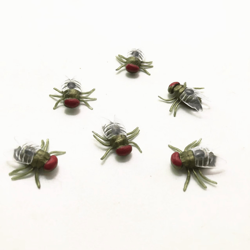 Künstliche Fliegen, Kniffliges Halloween-Party-Spielzeug, Bühnenparty