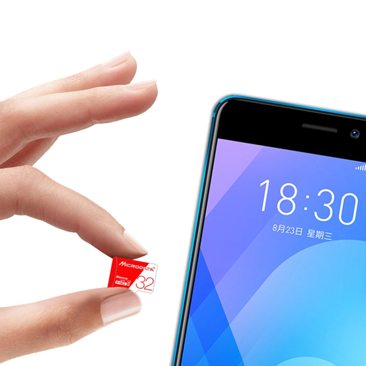 MICRODATA 256 GB Hochgeschwindigkeits-U3-TF-Speicherkarte (Micro SD) in Rot und Weiß