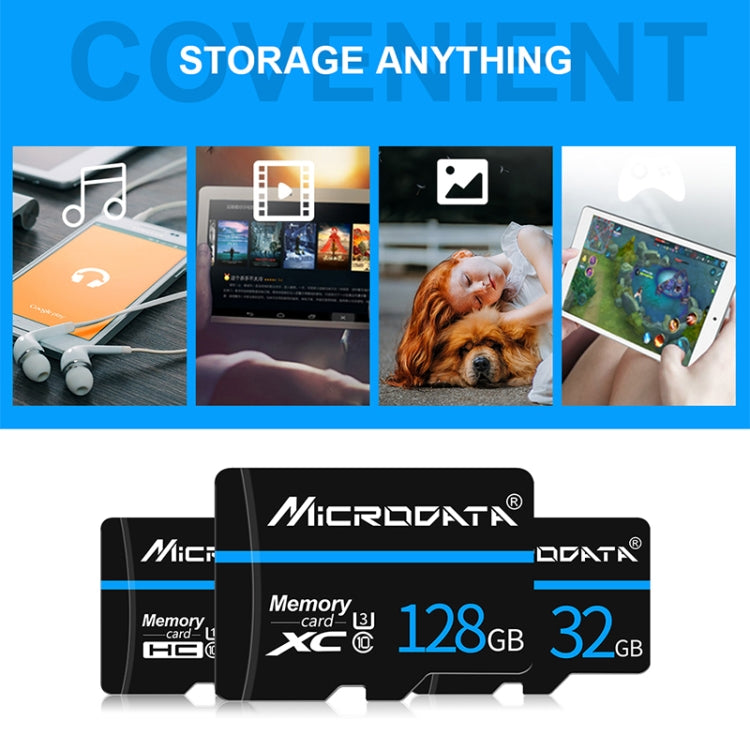 MICRODATA 16 GB U1 Blue Line und Black TF (Micro SD) Speicherkarte